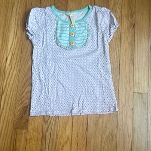 Matilda Jane purple size 8 shirt good condition